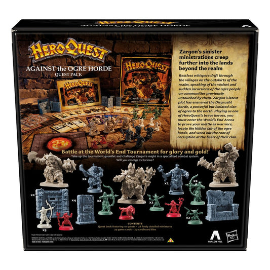 HeroQuest Board Game Expansion Against the Orge Horde Quest Pack *English Version* 5010996223104