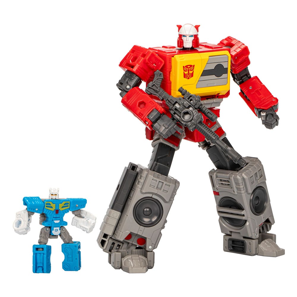 The Transformers: The Movie Generations Studio Series Voyager Class Action Figure Autobot Blaster & Eject 16 cm 5010996211859