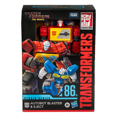 The Transformers: The Movie Generations Studio Series Voyager Class Action Figure Autobot Blaster & Eject 16 cm 5010996211859