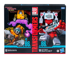 The Transformers: The Movie Studio Series Deluxe Class Action Figure 2-Pack Brawn & Autobot Ratchet 11 cm 5010996235640