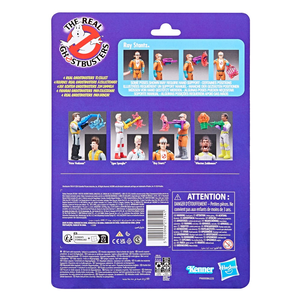 The Real Ghostbusters Kenner Classics Action Figure Ray Stantz & Jail Jaw Geist 5010996217141