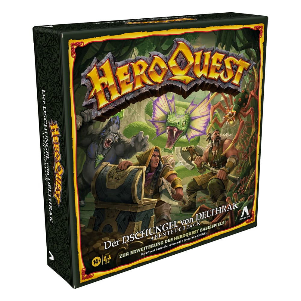 HeroQuest Brettspiel-Erweiterung Der Dschungel von Delthrak Abenteuerpack *Deutsche Version*HeroQuest Board Game Expansion Der Dschungel von Delthrak Quest Pack *German Version*HeroQuest extension jeu de plateau Der Dschungel von Delthrak Pack de Quête *A 5010996285911