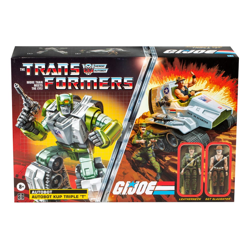 Transformers x G.I. Joe Action Figure Autobot Kup Triple T 23 cm 5010996248046
