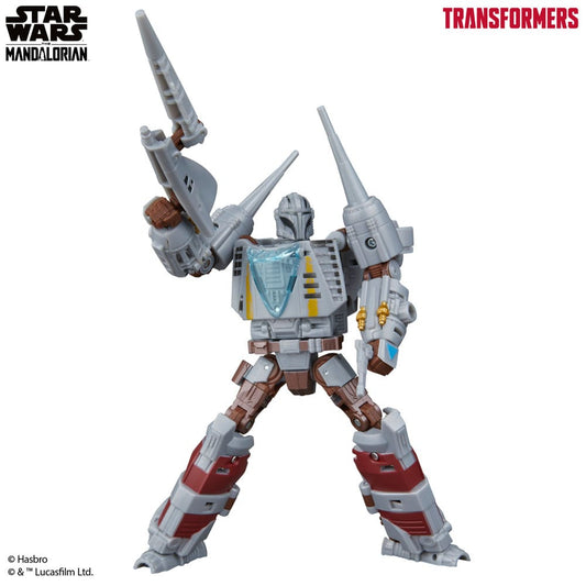 Star Wars x Transformers Action Figure The Mandalorian / N-1 Starfighter 19 cm 5010996257277
