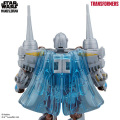 Star Wars x Transformers Action Figure The Mandalorian / N-1 Starfighter 19 cm 5010996257277