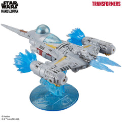 Star Wars x Transformers Action Figure The Mandalorian / N-1 Starfighter 19 cm 5010996257277