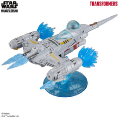 Star Wars x Transformers Action Figure The Mandalorian / N-1 Starfighter 19 cm 5010996257277