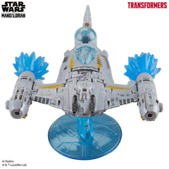 Star Wars x Transformers Action Figure The Mandalorian / N-1 Starfighter 19 cm 5010996257277