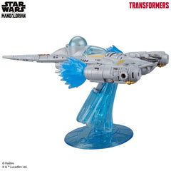 Star Wars x Transformers Action Figure The Mandalorian / N-1 Starfighter 19 cm 5010996257277