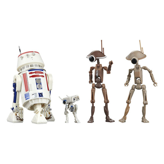 Star Wars: The Mandalorian Black Series Action Figure 4-Pack R5-D4, BD-72 & Pit Droids 5010996243683