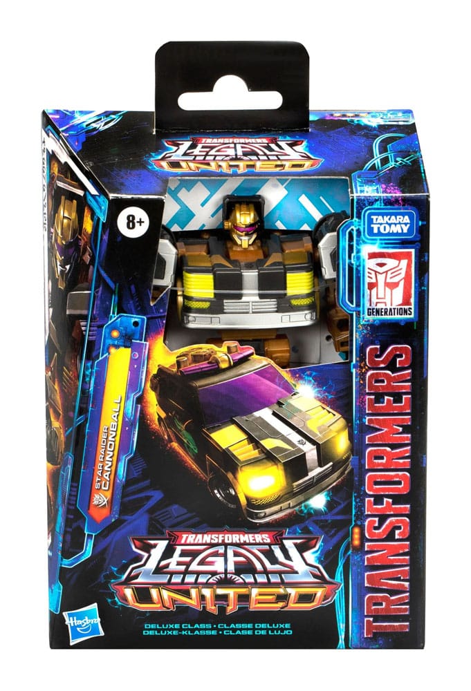 Transformers Generations Legacy United Deluxe Class Action Figure Star Raider Cannonball 14 cm 5010996254252