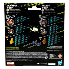Beyblade X Marvel Collab Iron Man 4-80B vs. Thanos 4-60P 5010996264190