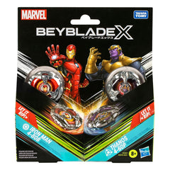 Beyblade X Marvel Collab Iron Man 4-80B vs. Thanos 4-60P 5010996264190