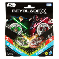 Beyblade X and Star Wars Collab Luke Skywalker 4-80B vs. Darth Vader 4-60B 5010996257147