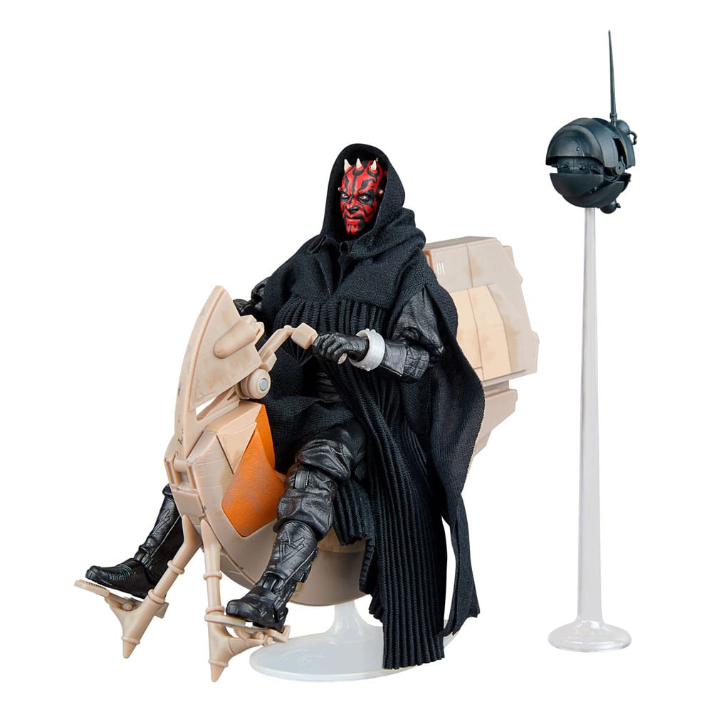 Star Wars Episode I Black Series Vehicle with Action Figure Darth Maul & Sith Speeder 25th Anniversary 5010996260857