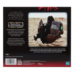 Star Wars Episode I Black Series Vehicle with Action Figure Darth Maul & Sith Speeder 25th Anniversary 5010996260857