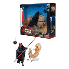 Star Wars Episode I Black Series Vehicle with Action Figure Darth Maul & Sith Speeder 25th Anniversary 5010996260857