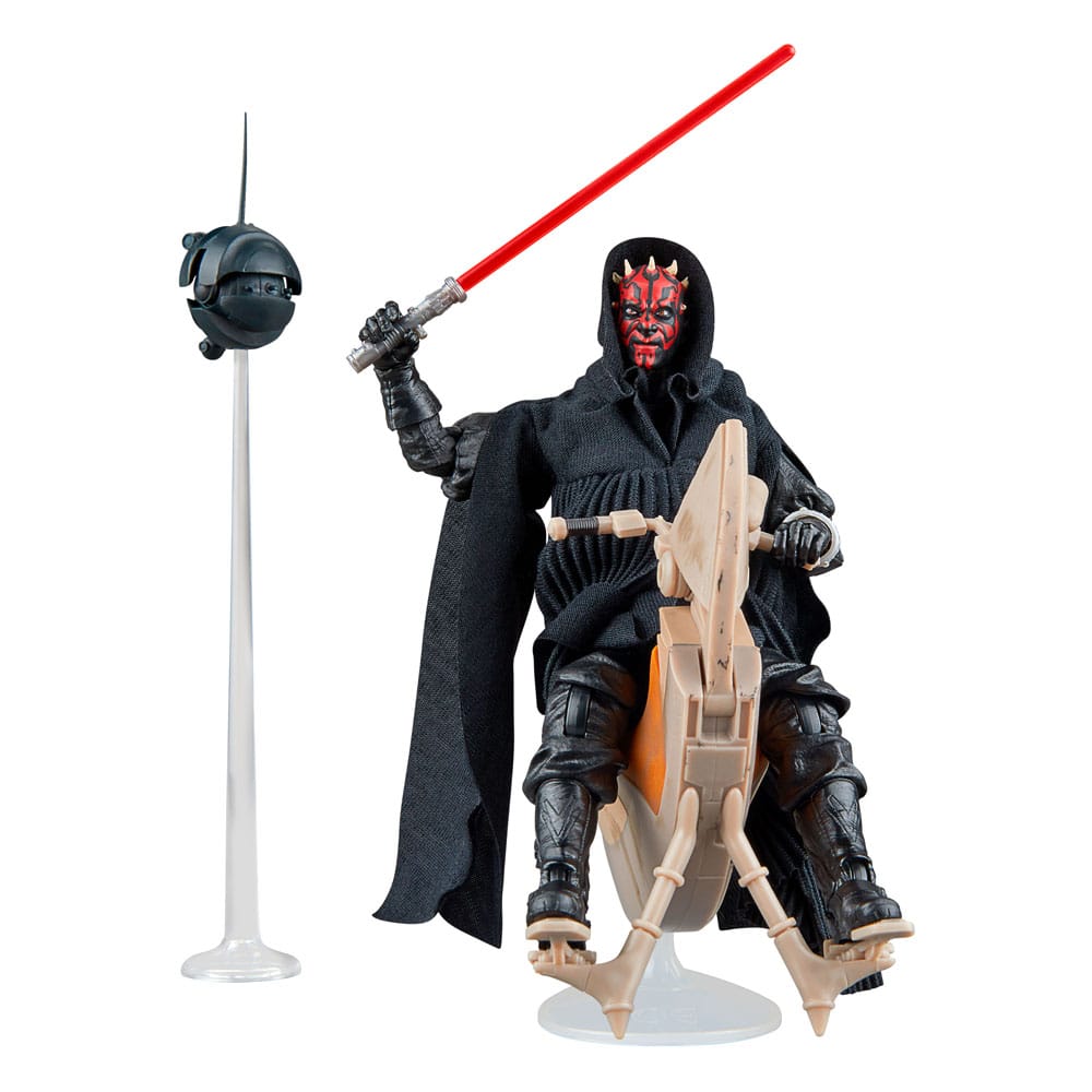 Star Wars Episode I Black Series Vehicle with Action Figure Darth Maul & Sith Speeder 25th Anniversary 5010996260857