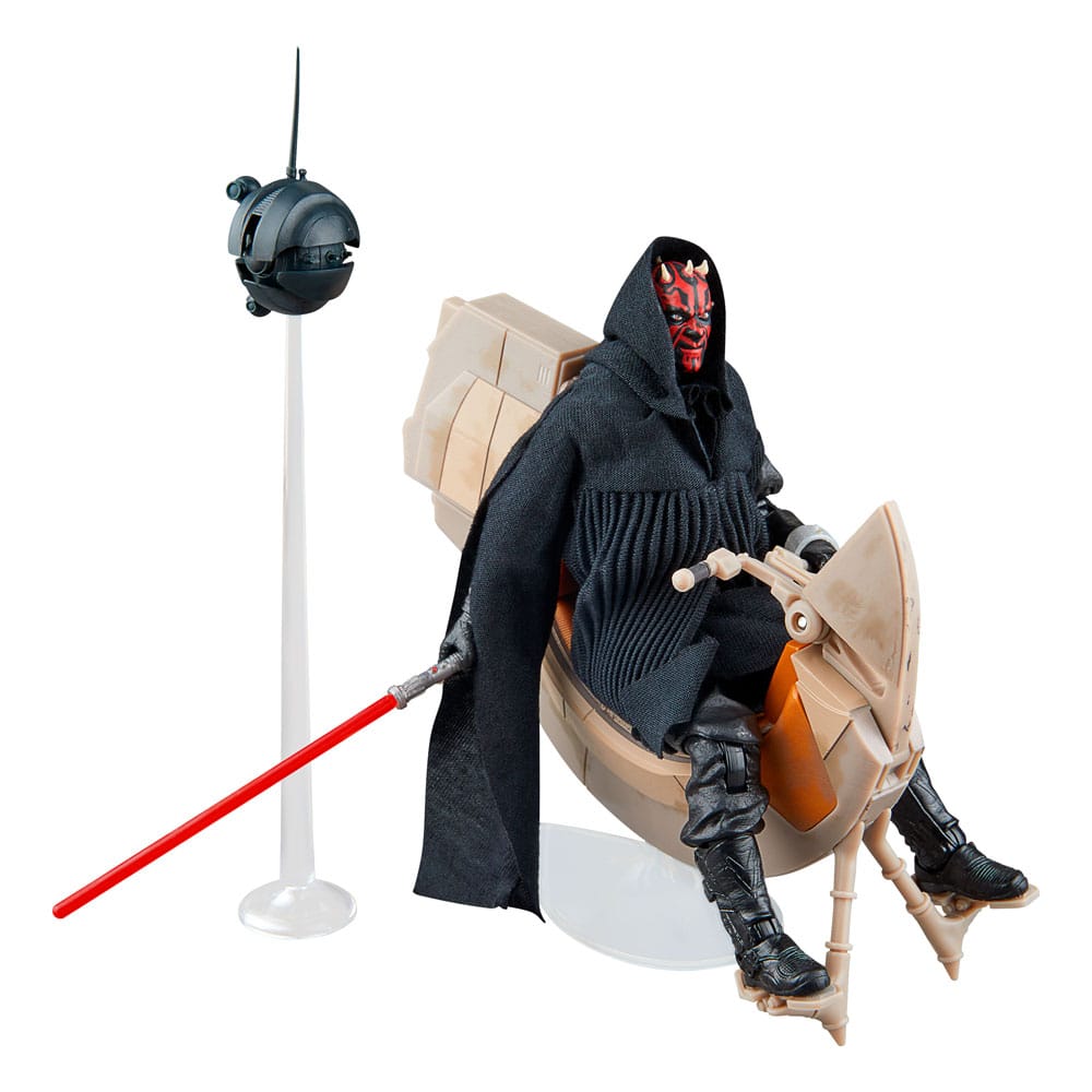 Star Wars Episode I Black Series Vehicle with Action Figure Darth Maul & Sith Speeder 25th Anniversary 5010996260857