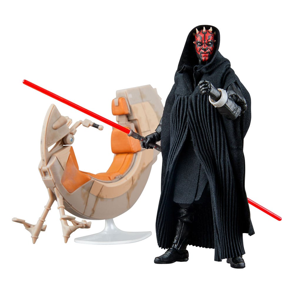 Star Wars Episode I Black Series Vehicle with Action Figure Darth Maul & Sith Speeder 25th Anniversary 5010996260857
