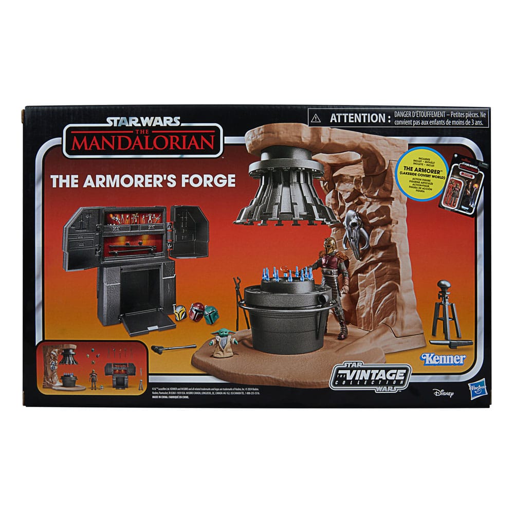 Star Wars The Mandalorian Vintage Collection The Armorer's Forge with The Armorer (Lakeside Covert World) 5010996254580