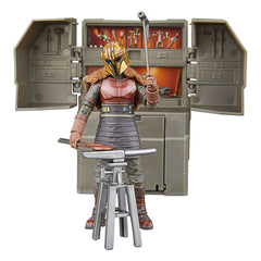 Star Wars The Mandalorian Vintage Collection The Armorer's Forge with The Armorer (Lakeside Covert World) 5010996254580