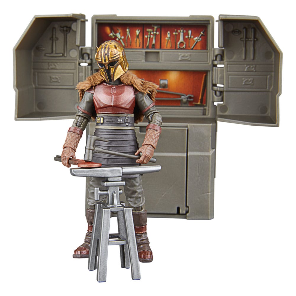 Star Wars The Mandalorian Vintage Collection The Armorer's Forge with The Armorer (Lakeside Covert World) 5010996254580