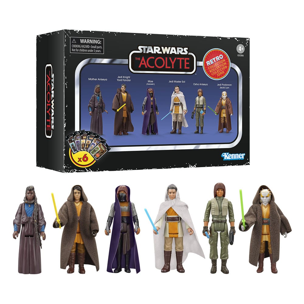 Star Wars: Acolyte Retro Collection Action Figure 6-Pack 10 cm 5010996254016