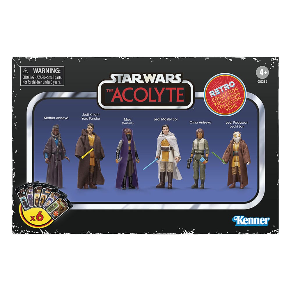 Star Wars: Acolyte Retro Collection Action Figure 6-Pack 10 cm 5010996254016