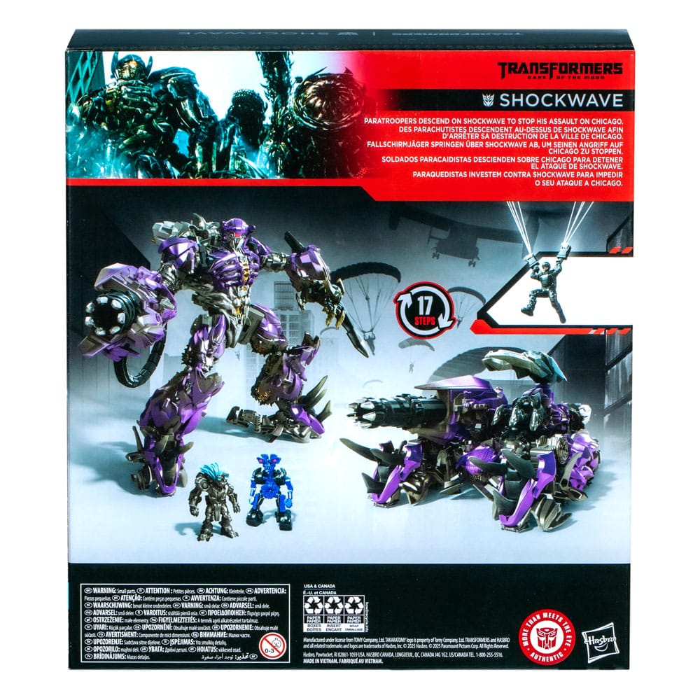 Transformers: Dark of the Moon Studio Series Leader Class Action Figure Shockwave 21 cm 5010996297938