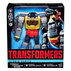 The Transformers: The Movie Studio Series Leader Class Action Figure Dinobot Grimlock & Autobot Wheelie 22 cm 5010996319869