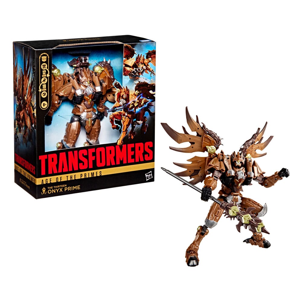 Transformers Age of the Primes Leader Class Action Figure The Thirteen: Onyx Prime 19 cm 5010996319715