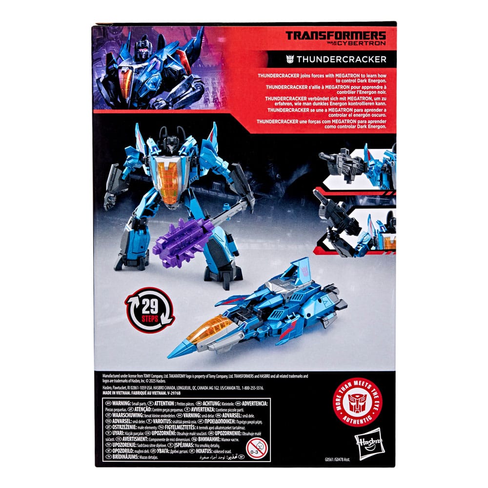 Transformers: War for Cybertron Studio Series Voyager Class Action Figure Thundercracker 16 cm 5010996323545