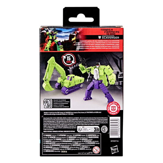 The Transformers: The Movie Studio Series Deluxe Class Action Figure Constructicon Scavenger 11 cm 5010996323439