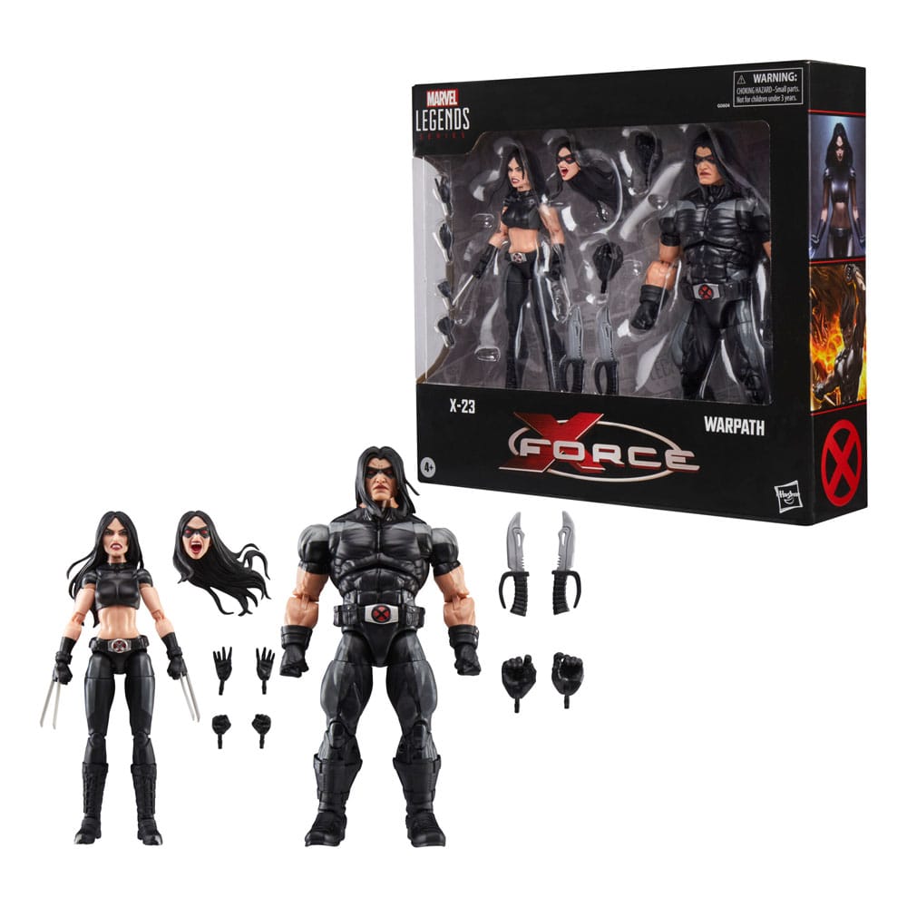 X-Force Marvel Legends Action Figure 2-Pack X-23 & Warpath 15 cm 5010996296269