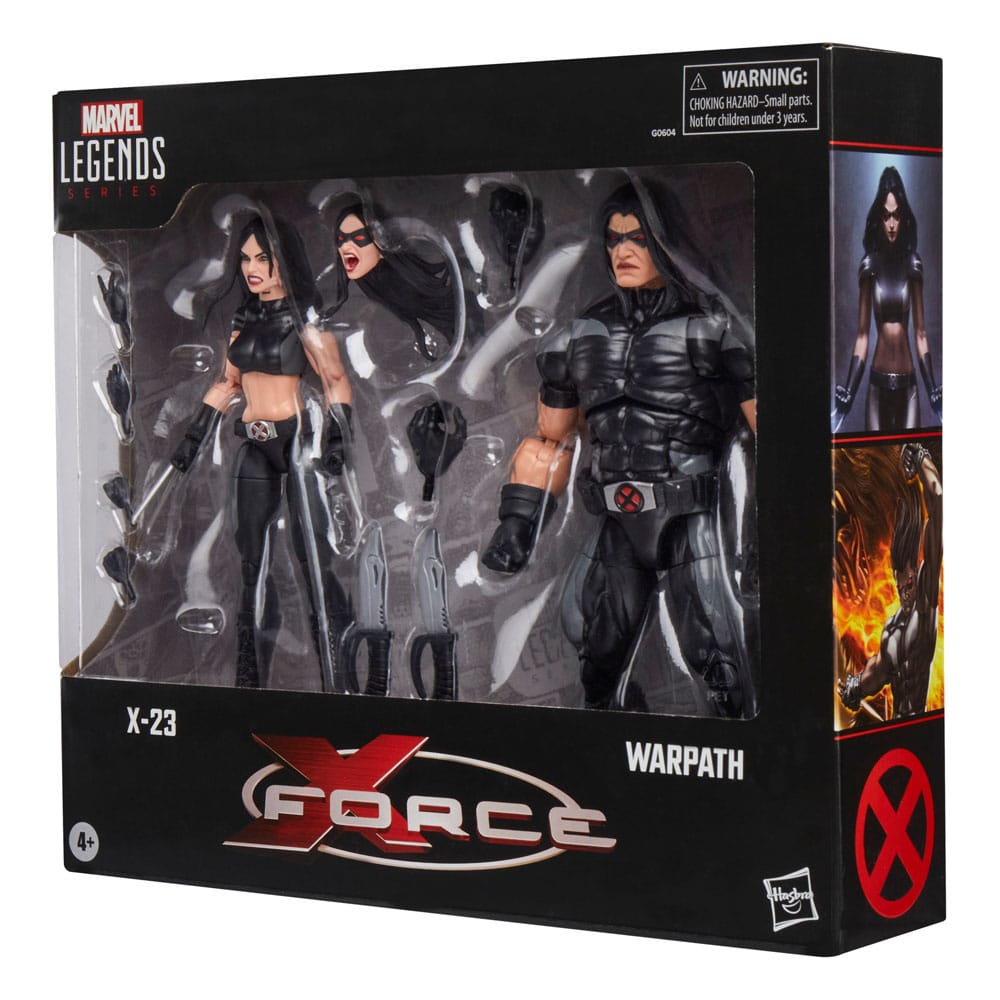X-Force Marvel Legends Action Figure 2-Pack X-23 & Warpath 15 cm 5010996296269