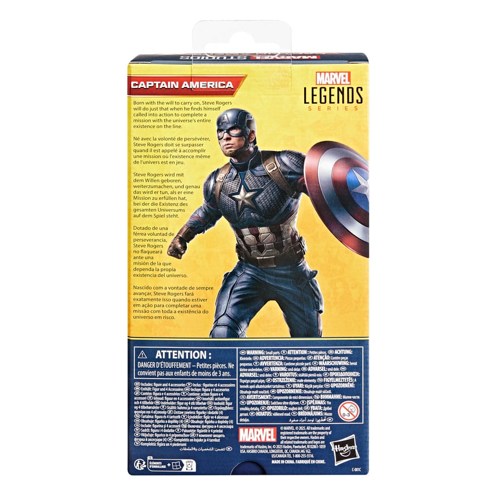 Avengers: Endgame Marvel Legends Action Figure Captain America 15 cm 5010996282668