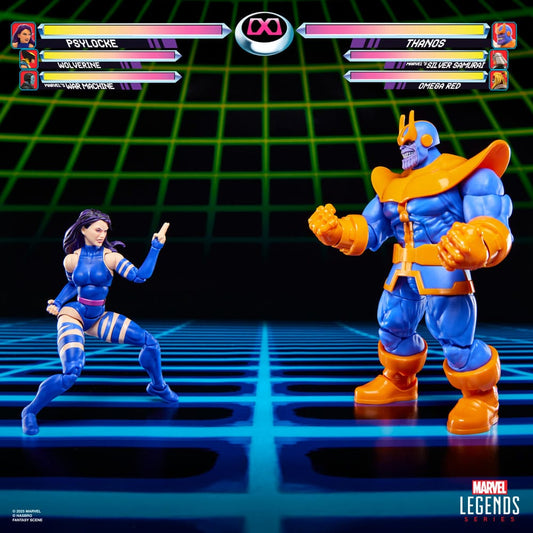Marvel Legends Gamerverse Action Figure 2-Pack Psylocke vs. Thanos 15 cm 5010996313201