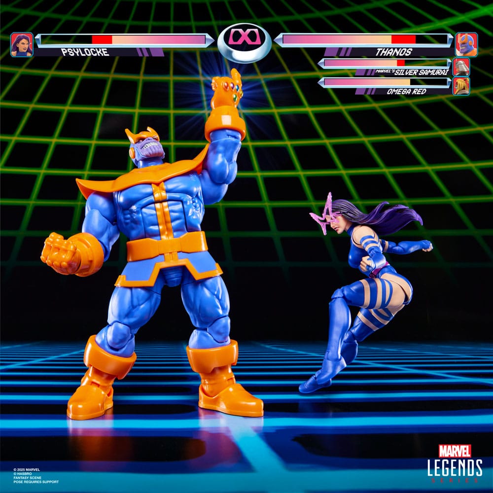 Marvel Legends Gamerverse Action Figure 2-Pack Psylocke vs. Thanos 15 cm 5010996313201