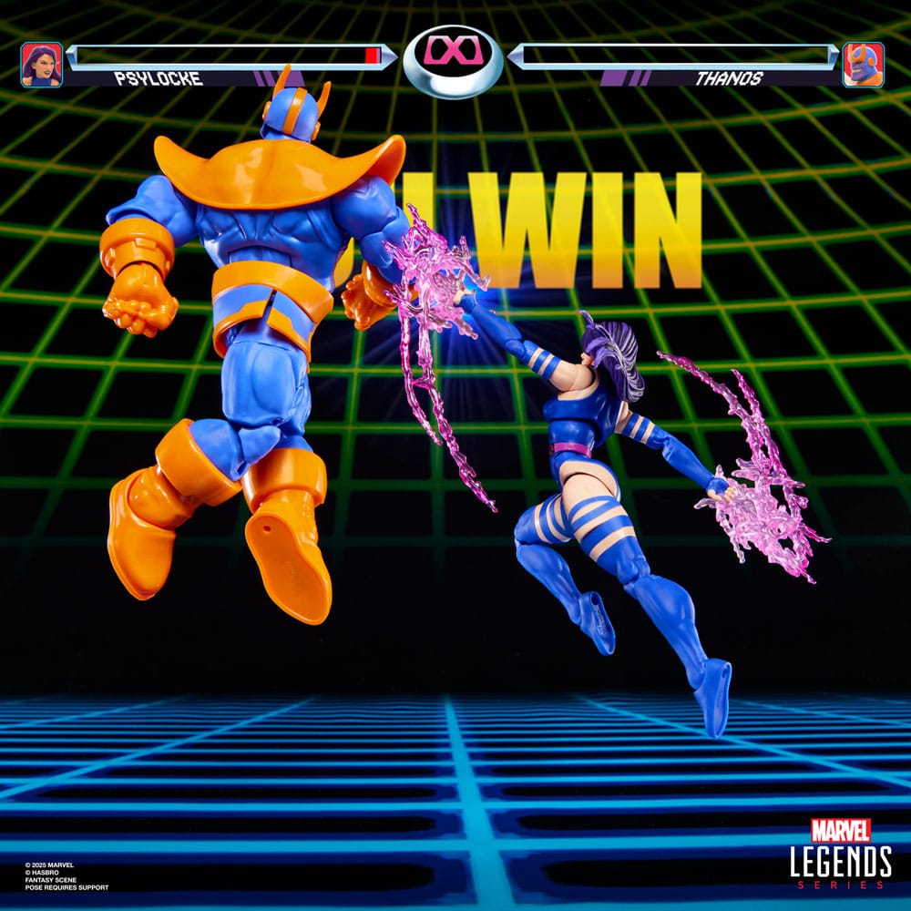 Marvel Legends Gamerverse Action Figure 2-Pack Psylocke vs. Thanos 15 cm 5010996313201