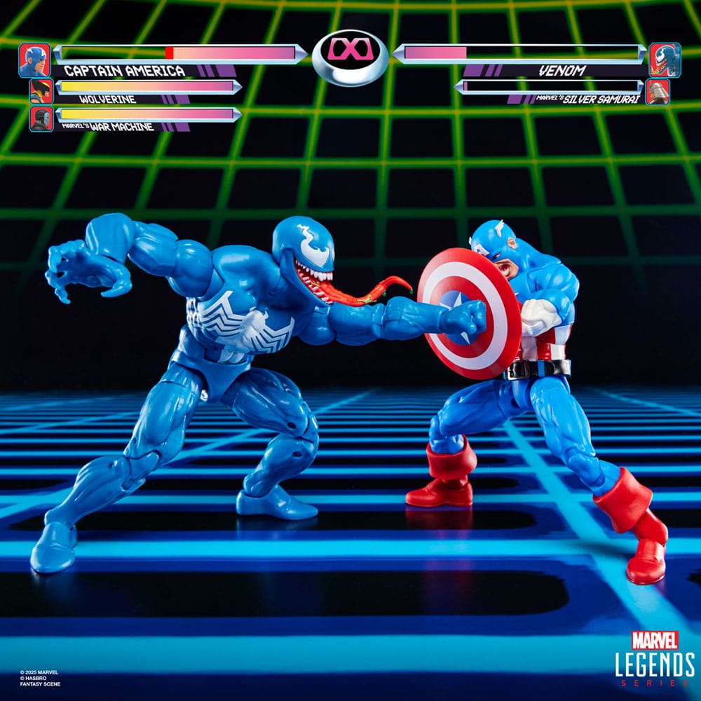 Marvel Legends Gamerverse Action Figure 2-Pack Captain America vs. Venom 15 cm 5010996320476