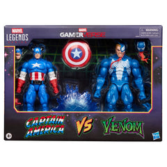 Marvel Legends Gamerverse Action Figure 2-Pack Captain America vs. Venom 15 cm 5010996320476