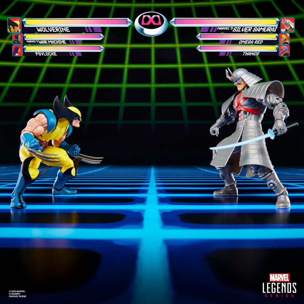 Marvel Legends Gamerverse Action Figure 2-Pack Wolverine vs. Silver Samurai 15 cm 5010996320490