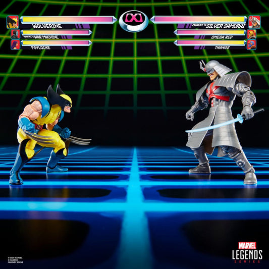 Marvel Legends Gamerverse Action Figure 2-Pack Wolverine vs. Silver Samurai 15 cm 5010996320490