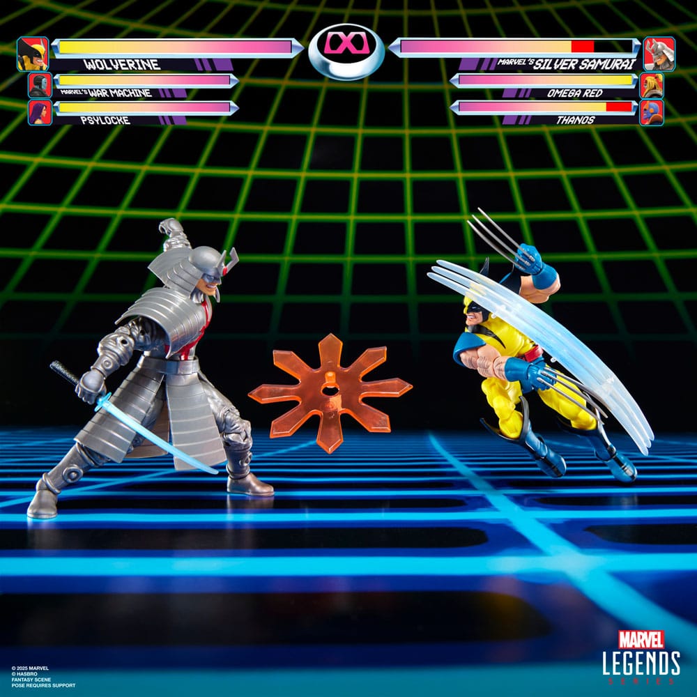 Marvel Legends Gamerverse Action Figure 2-Pack Wolverine vs. Silver Samurai 15 cm 5010996320490