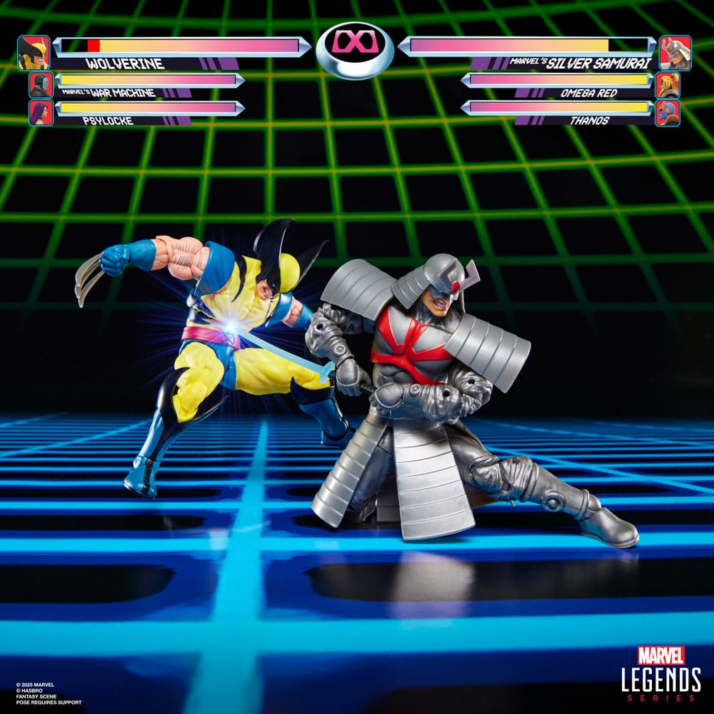 Marvel Legends Gamerverse Action Figure 2-Pack Wolverine vs. Silver Samurai 15 cm 5010996320490