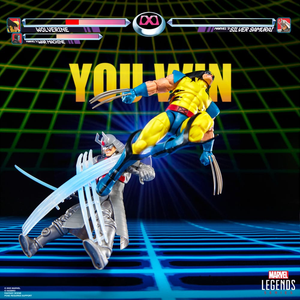 Marvel Legends Gamerverse Action Figure 2-Pack Wolverine vs. Silver Samurai 15 cm 5010996320490