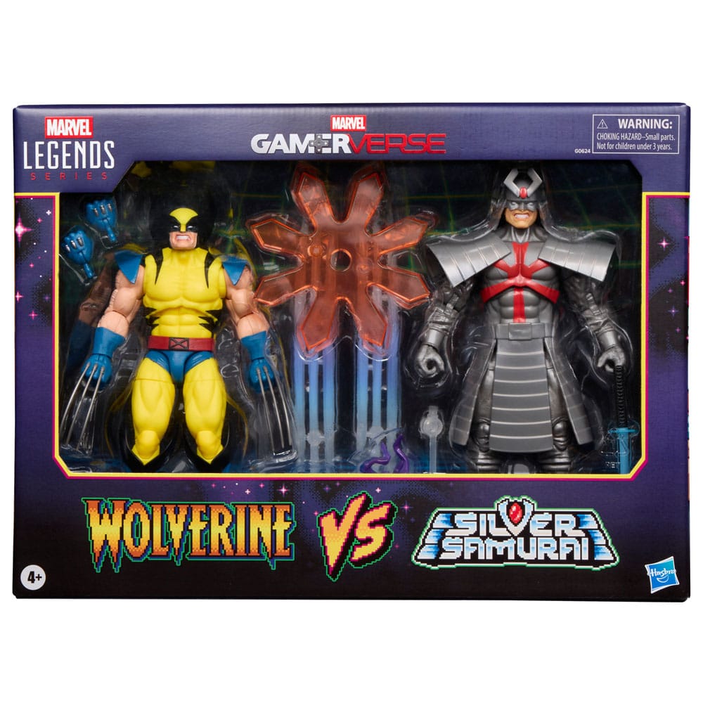 Marvel Legends Gamerverse Action Figure 2-Pack Wolverine vs. Silver Samurai 15 cm 5010996320490