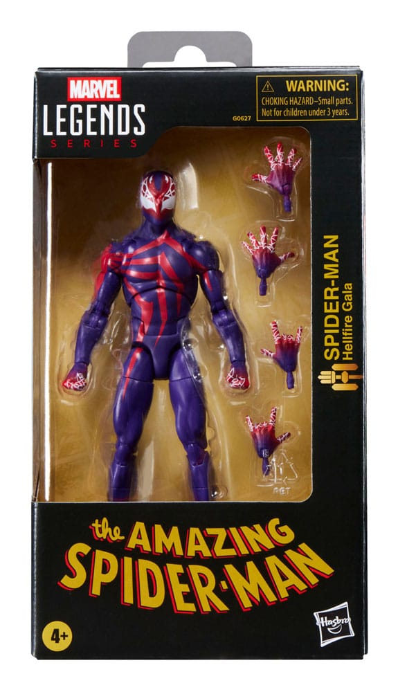 The Amazing Spider-Man Marvel Legends Action Figure Spider-Man Hellfire Gala 15 cm 5010996322951