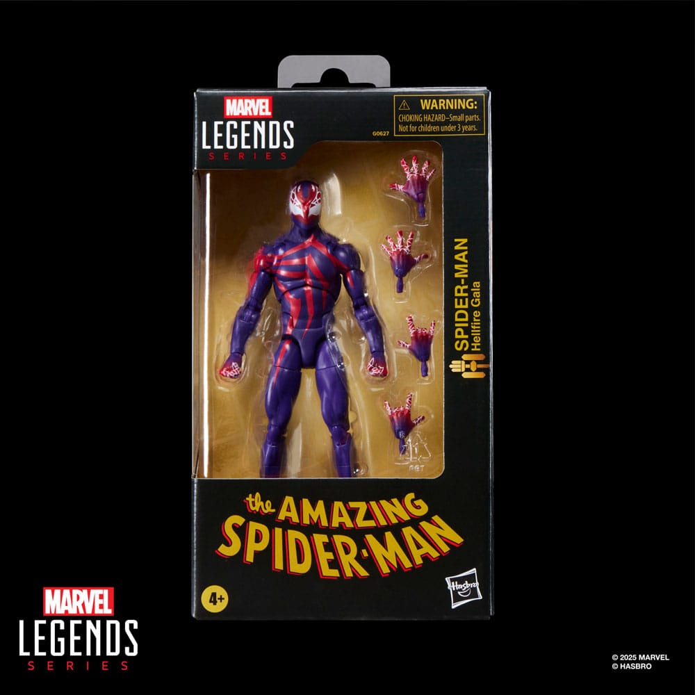 The Amazing Spider-Man Marvel Legends Action Figure Spider-Man Hellfire Gala 15 cm 5010996322951